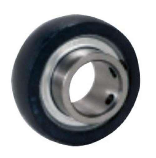 FHSBR202-9 Rubber Interliner Set Screw Locking 9/16 Inch Bearing