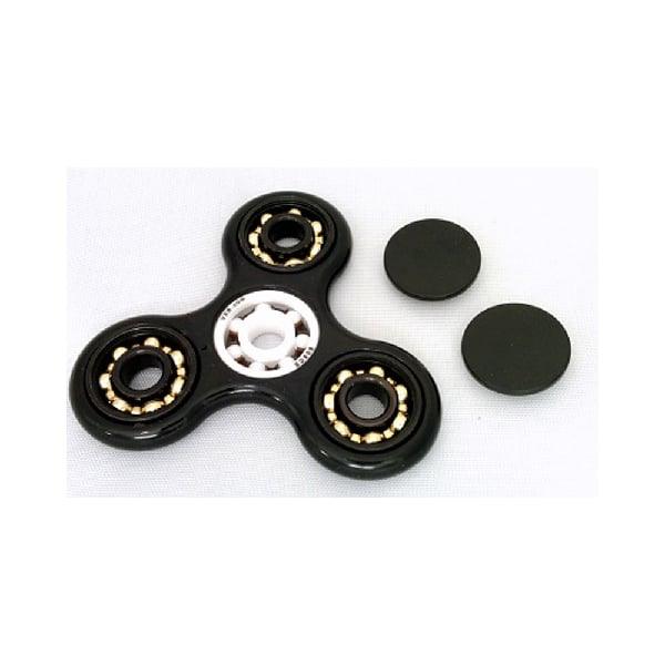 Fidget Hand Spinner Toy : Center full Ceramic ZrO2 Bearing : 3 outer Bronze Bearing 42Q