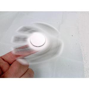 Fidget Hand Spinner White Toy 42Q