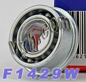 Flanged Heavy Duty Ball Bearing 7/16" x 29/32" x 7/16" inch