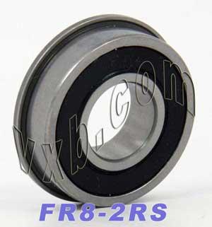 Flanged Sealed Bearing FR8-2RS 1/2" x 1-1/8 x 5/16"