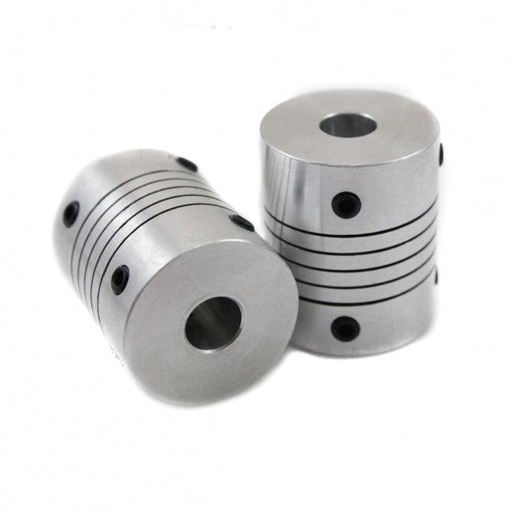 Flexible Shaft Coupling - Parallel Style - Aluminum - 5mm x 8mm