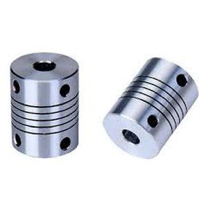 Flexible Parallel Aluminium Jaw Shaft CNC Coupling D19-L25-6x8MM