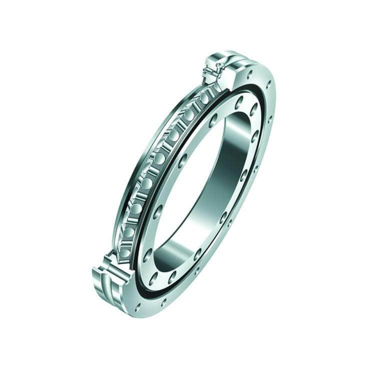 Four-Point Contact Ball Slewing Ring Crossed Roller Bearing, Without Gear Teeth Lamellar seals on both sides