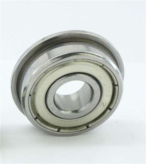 FR2-6 ZZS Flanged Shielded Bearing 1/8" x 3/8x9/64 inch