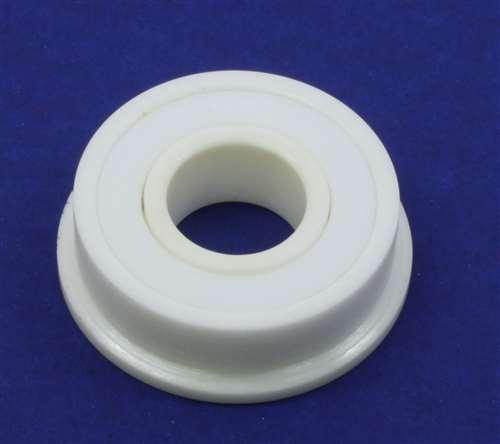 FR8-2RS Full Ceramic Flanged Bearing 1/2" x 1-1/8" x 5/16 inch ZrO2