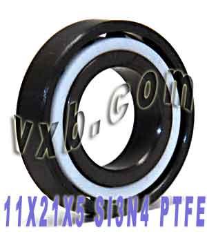Full Ceramic Bearing Silicon Nitride 11x21x5mm