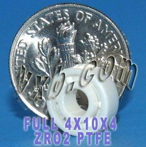 4x10mm Full Ceramic Bearing ZrO2 4x10x4mm