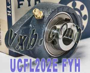 FYH Bearing 15mm UCFL202E Flanged Mounted Bearing