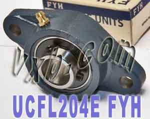 FYH Bearing 20mm UCFL204E Flanged Mounted Bearing