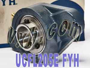 FYH Bearing 25mm UCFL205E Flanged Mounted Bearing
