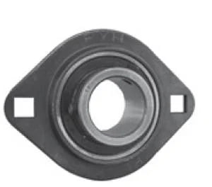 FYH Bearing SBPFL206 30mm Stamped steel oval two bolt Flanged Mounted