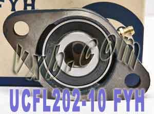 FYH Bearing UCFL202-10E 5/8 Flanged Mounted Bearing