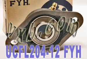 FYH Bearing UCFL204-12E 3/4 Flanged Mounted Bearing