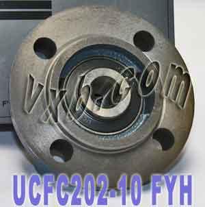 FYH UCFC-202-10 5/8 Round Flanged Bearing Mounted Bearing