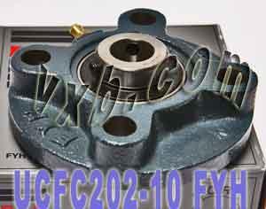 FYH UCFC-202-10 5/8 Round Flanged Bearing Mounted Bearing