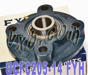 FYH UCFC-205-14 7/8 Round Flanged Bearing Mounted Bearing