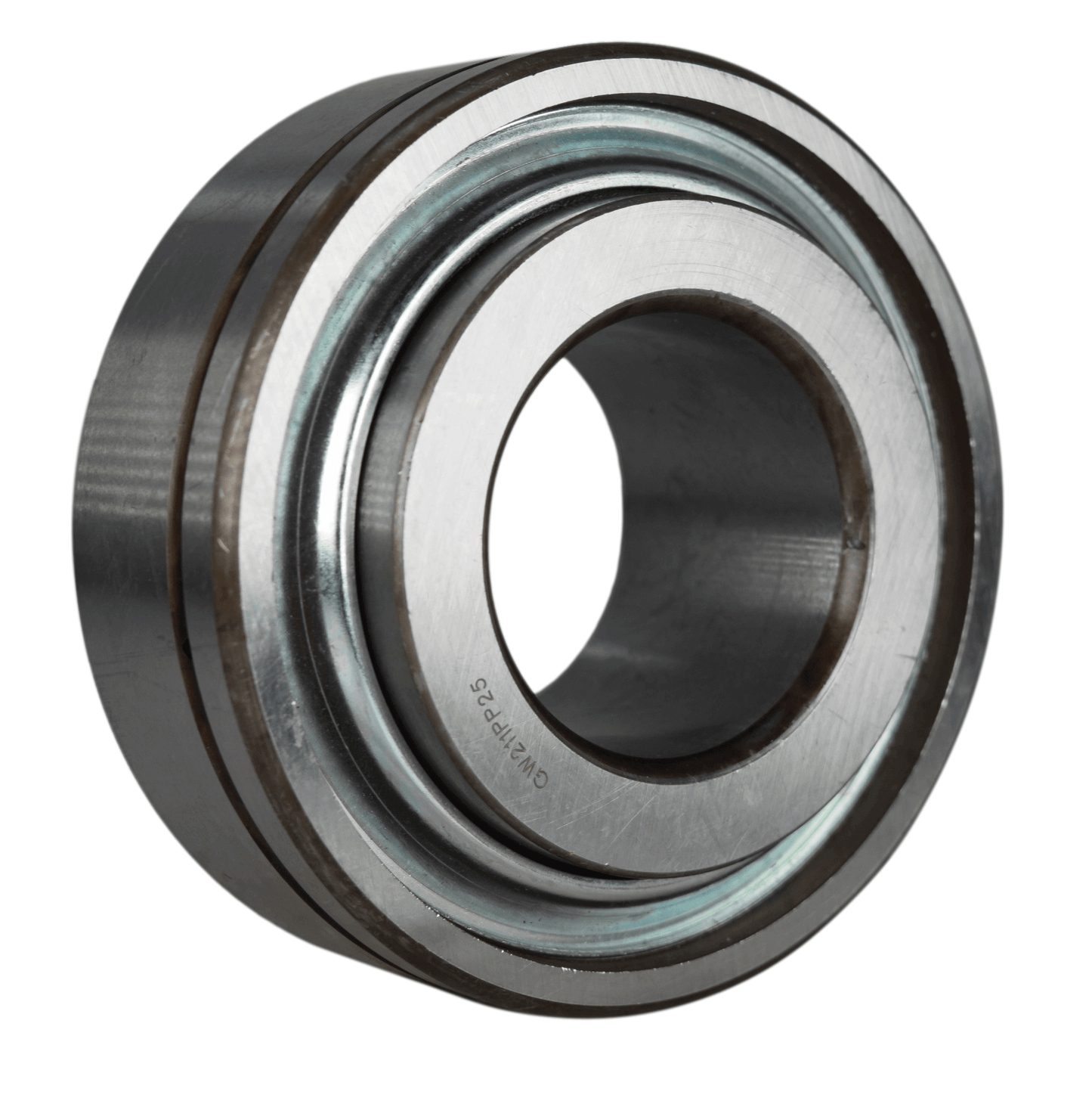 GW211PP25 Agricultural Bearing, Round Bore 1.78" x 100mm OD
