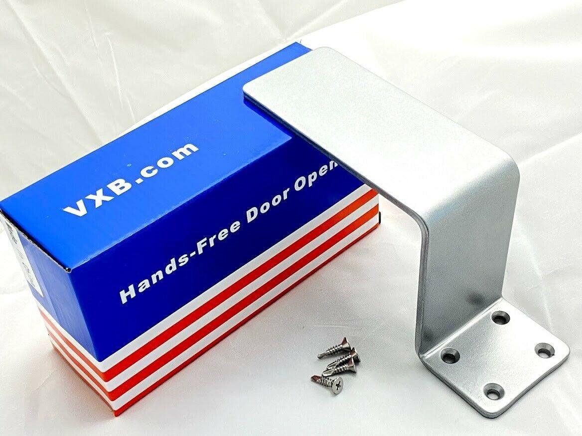 Heavy Duty Hands Free Door Opener Pulls Hardware Arm Pull Handle Screws Included