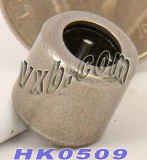 HK0509 Needle Roller Bearing 5x9x9mm - Shell-Type