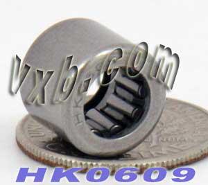 HK0609 Needle Roller Bearing 6x10x9mm - Shell-Type