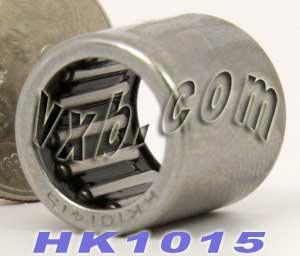 HK1015 Needle Roller Bearing 10x14x15mm - Shell-Type