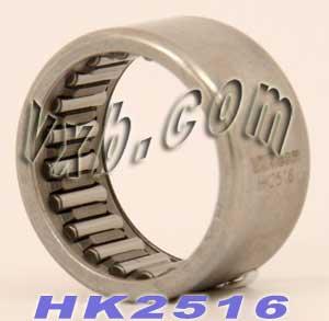 HK2516 Needle Roller Bearing 25x32x16mm - Shell-Type