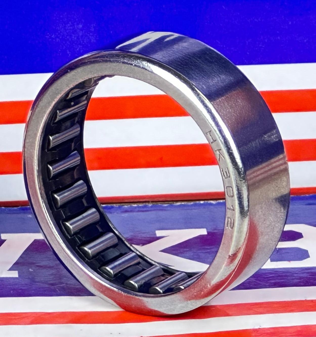 HK3012 Needle Roller Bearing 30x37x12mm - Shell-Type