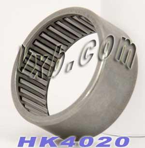 HK4020 Needle Roller Bearing 40x47x20mm - Shell-Type