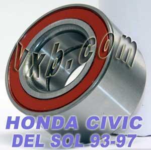 HONDA CIVIC DEL SOL Auto/Car Wheel Ball Bearing 1993-1997 Bearing