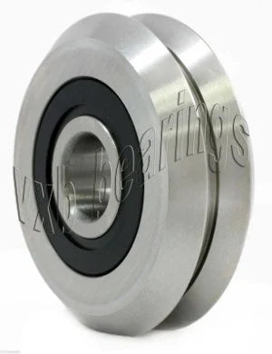 Hybrid Ceramic RM2-2RS 3/8 V-Groove Guide ZrO2 Bearing