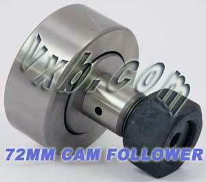 KR72 72mm Cam Follower Needle Roller Bearing