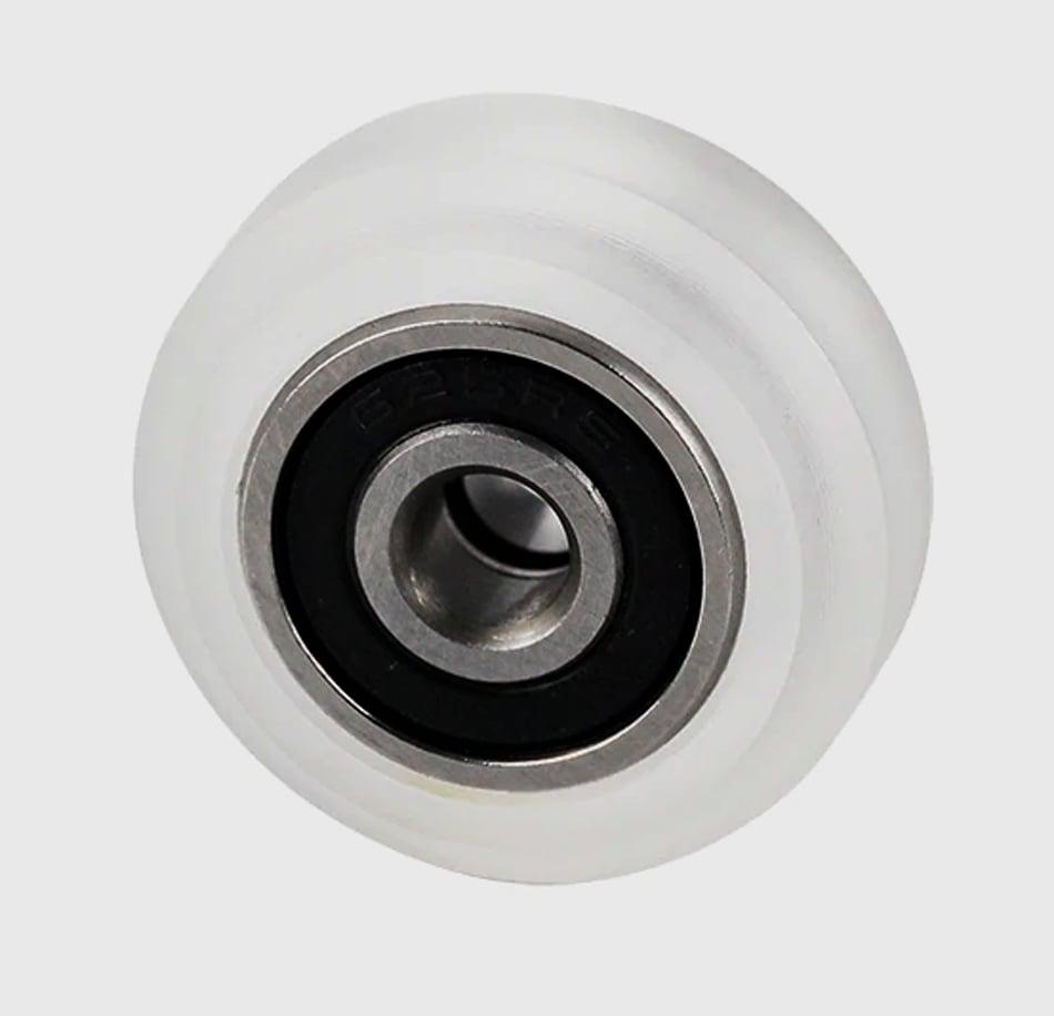 Linear Motion Guideway 5x24x10mm Clear Track V-Slot Profile Roller Bearing