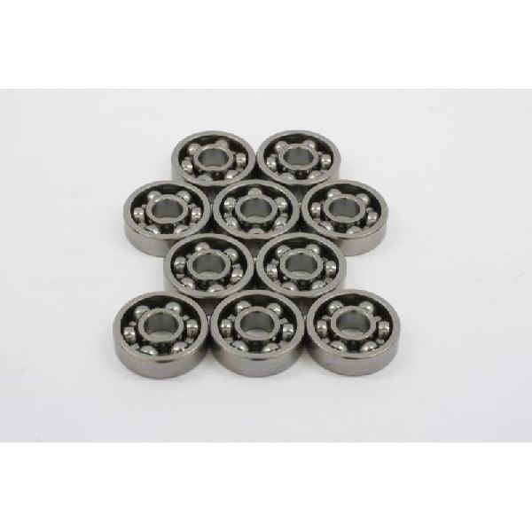 10-Pack bearings SR188 Free Spin Dry ABEC-5 Stainless Steel Fidget Ball Bearings 1/4" x 1/2" x 1/8"