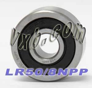 LR50/8NPP Track Roller 2-Row Bearing 8x24x11mm - Sealed Cam Follower