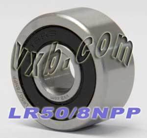 LR50/8NPP Track Roller 2-Row Bearing 8x24x11mm - Sealed Cam Follower