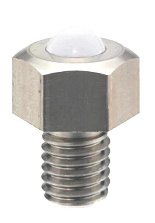M20 Stainless Steel Hex Head Ball Transfer unit 25mm Deep