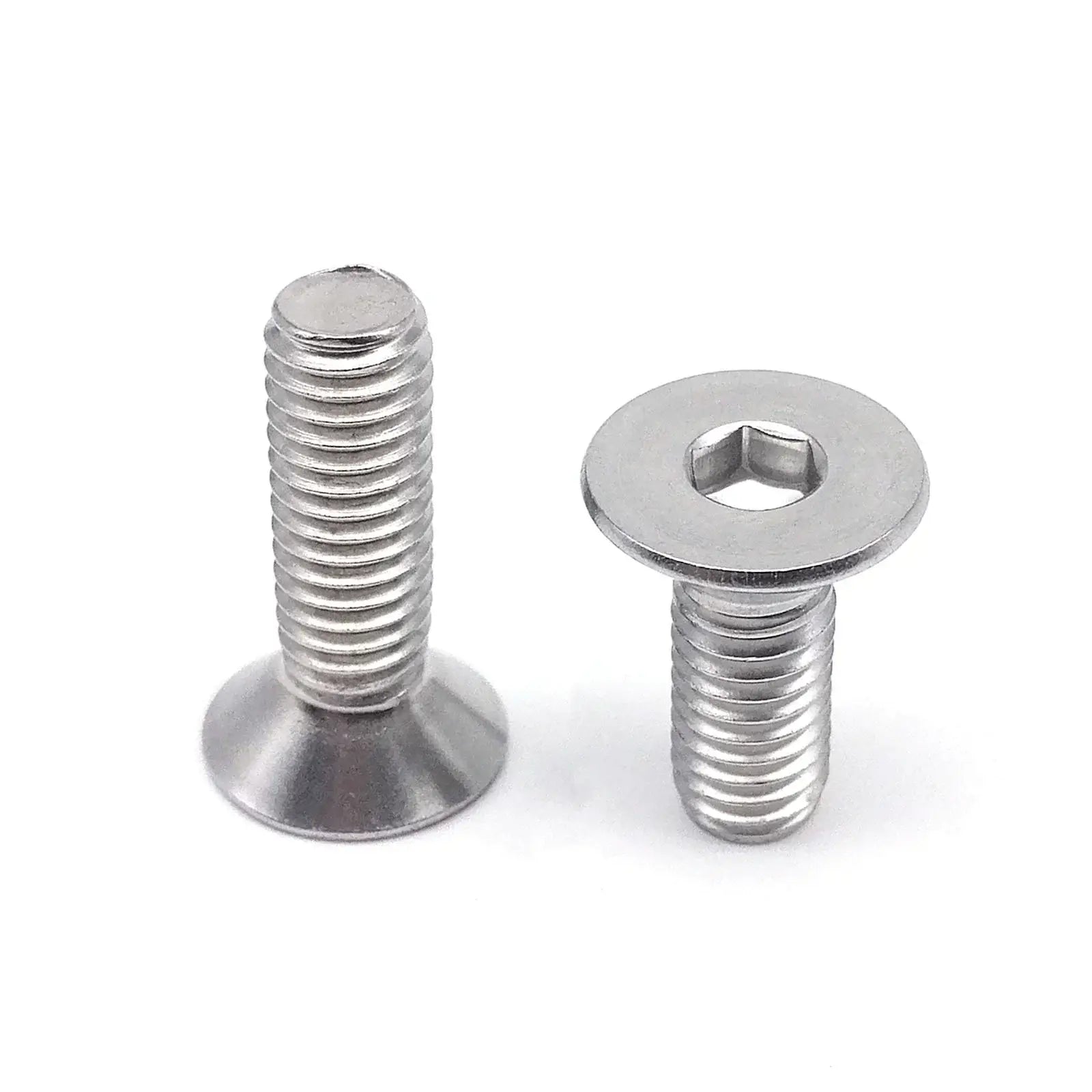M6 16mm Long Low Profile Stainless Steel Hexagon Screw