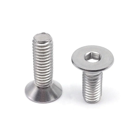 M6 16mm Long Low Profile Stainless Steel Hexagon Screw