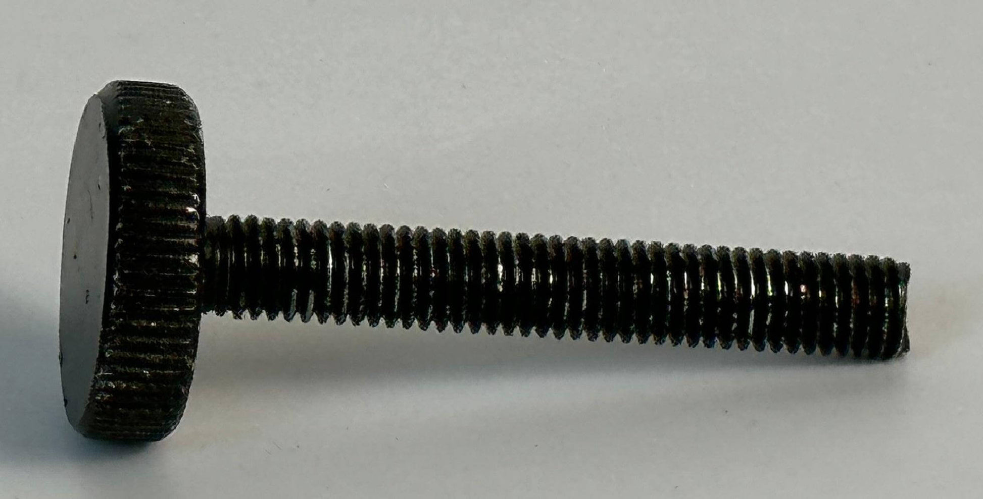 M6 40mm Long Knurled Head Steel Thumb Screw
