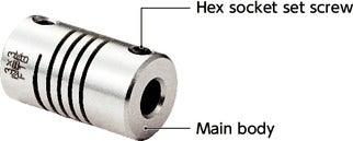 MSH-26C 1/4"-3/8" Flexible Coupling NBK Japan