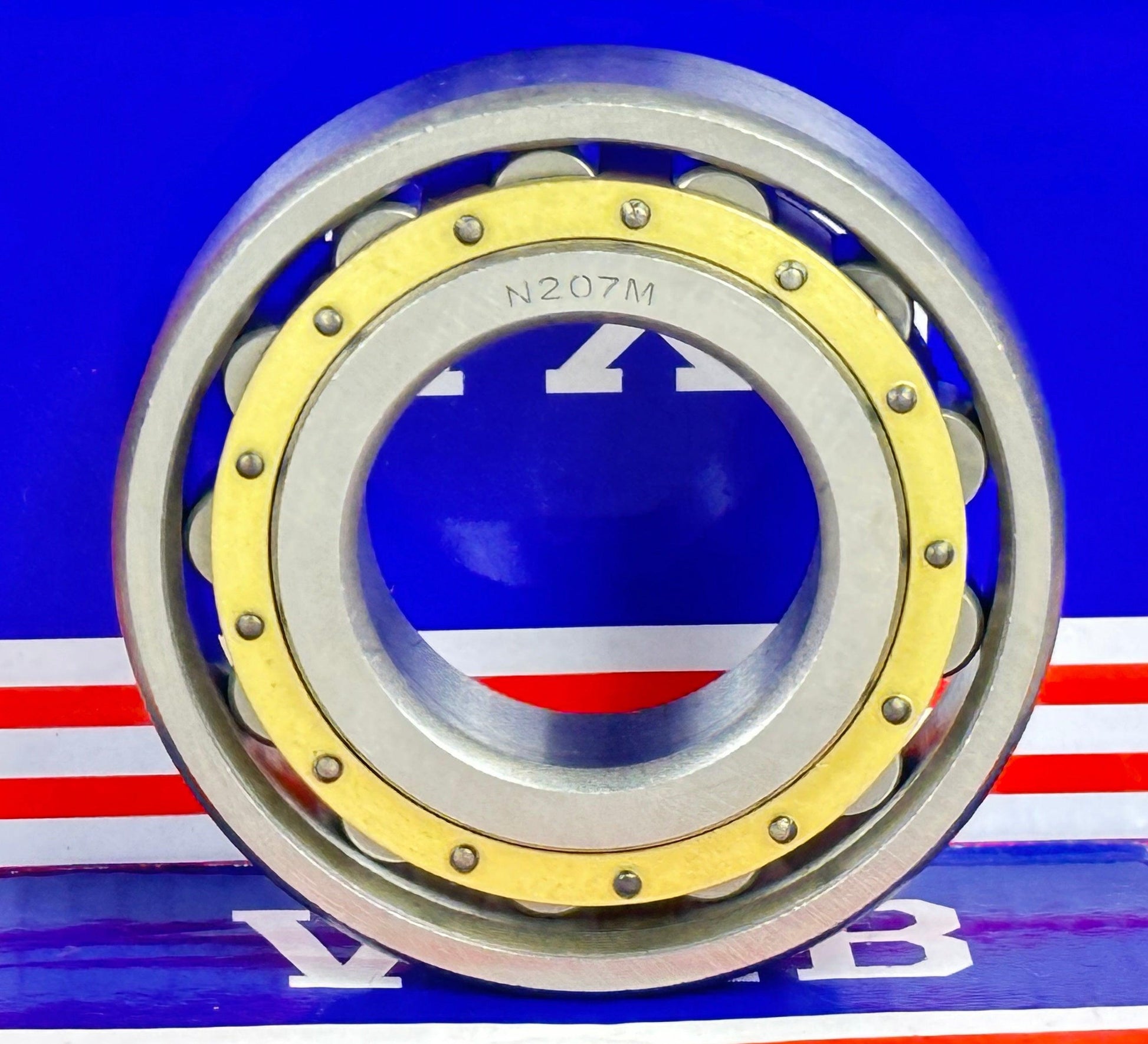 N207M Cylindrical Roller Bearing 35x72x17 Cylindrical Bearing