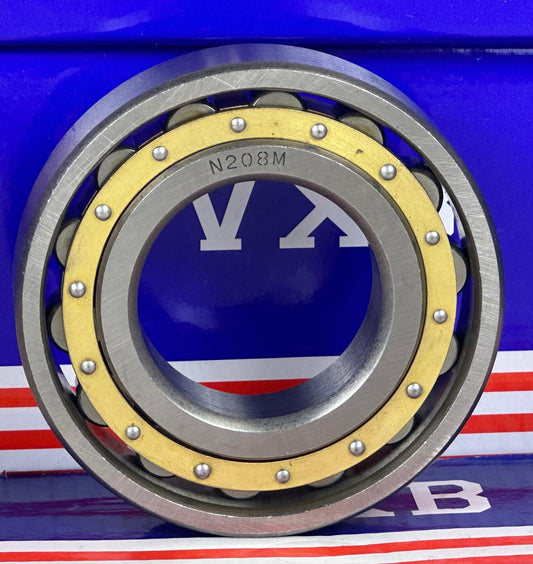 N208M Cylindrical Roller Bearing 40x80x18 Cylindrical Bearing