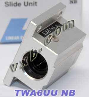 NB TWA6UU 3/8" Ball Bushing Block Linear Motion