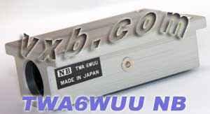 NB TWA6WUU 3/8" Ball Bushing Block Linear Motion