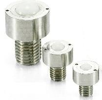 NBK Japan BRUCS-12-N Cap Screw Type Ball Transfer Unit for Upward Facing Applications