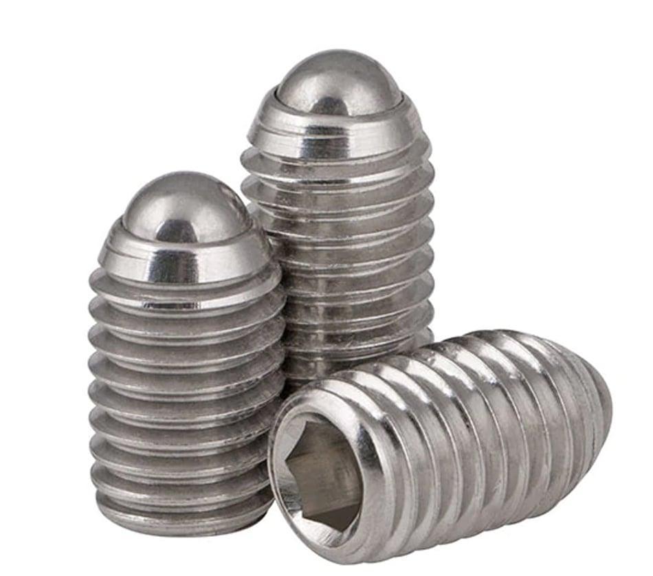 NBK Japan BRUSS-16-S Set Screw Type Ball Transfer Unit for Upward Facing Applications