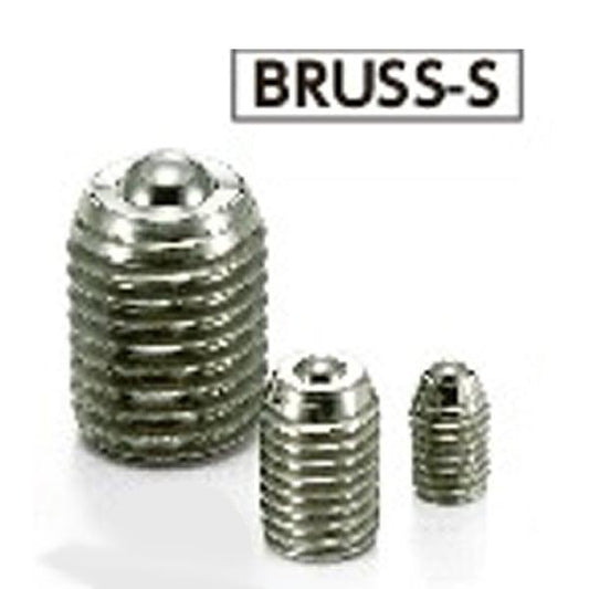 NBK Japan BRUSS-8-S Set Screw Type Ball Transfer Unit for Upward Facing Applications