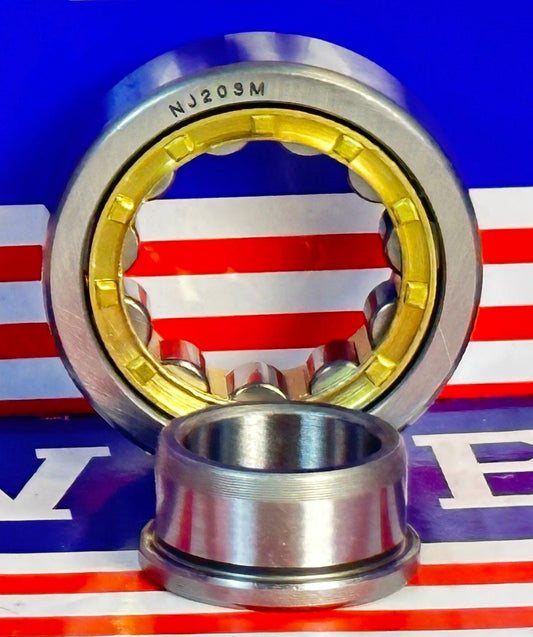 NJ203M Cylindrical Roller Bearing 17x40x12 Cylindrical Bearing