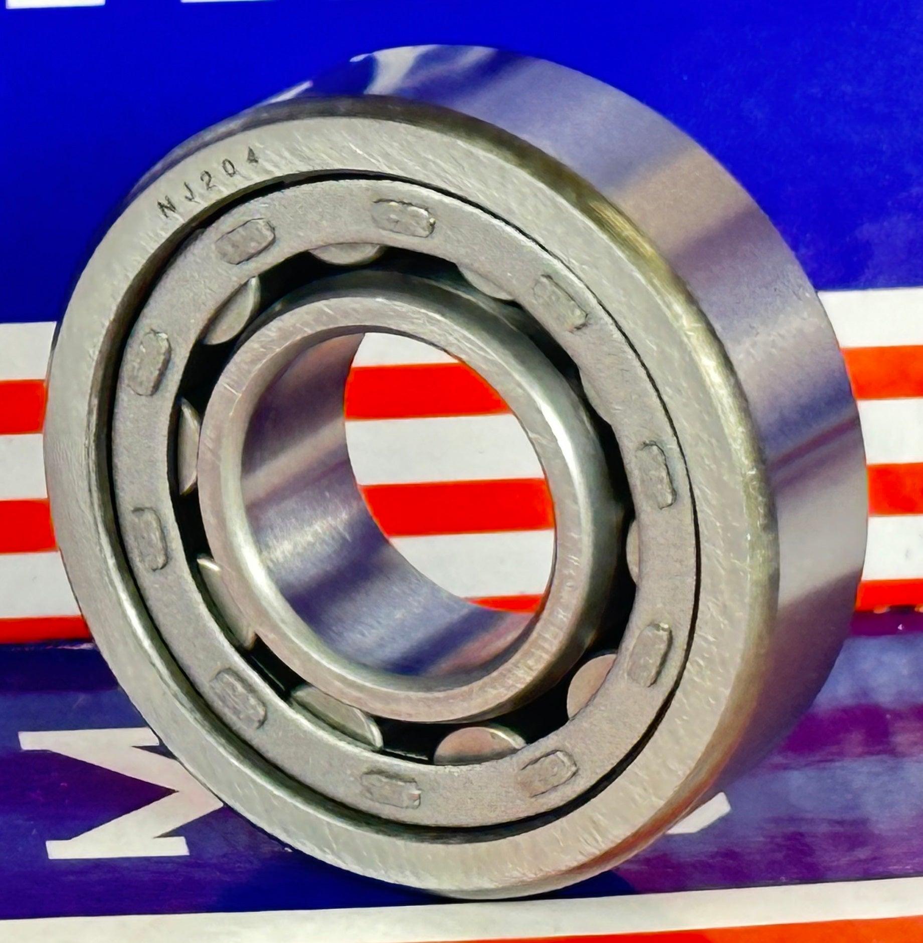 NJ204 Cylindrical Roller Bearing 20x47x14mm Cylindrical Bearing